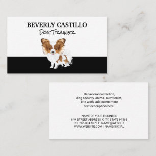 Small Cute Dog Business Card