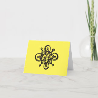 Small Deconstructed Bee Drawing & Poem Card