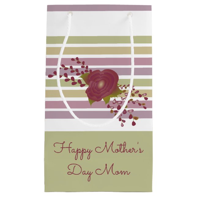 Small Designer Mother's Day Gift Bag (Front)