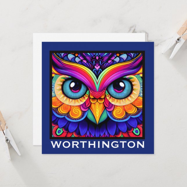 Small Door Sign, Stationery, Invitation (Front/Back In Situ)