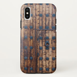Small Door Within Wooden Mediaeval Large Doors iPhone X Case