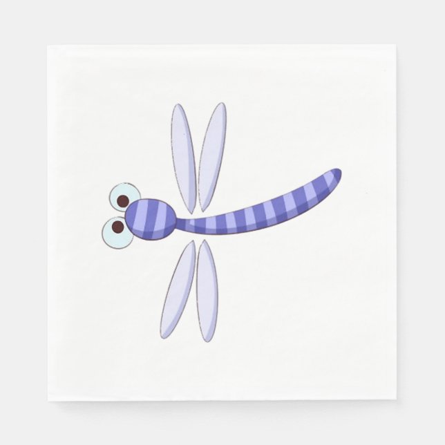 small dragonfly napkin (Front)