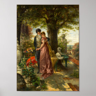 Small Early 19th Century Scene Poster