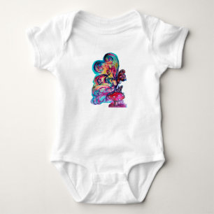 Small Elf of Mushrooms Baby Bodysuit