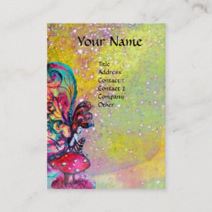 Small Elf of Mushrooms Business Card