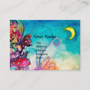 Small Elf of Mushrooms Business Card