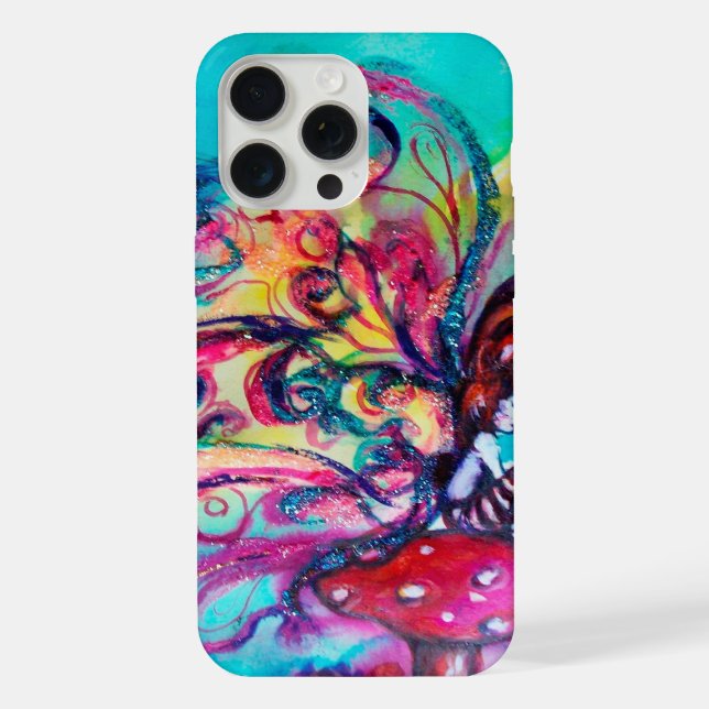 SMALL ELF OF MUSHROOMS Fantasy iPhone Case (Back)