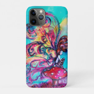 SMALL ELF OF MUSHROOMS ,Pink Gold Yellow Blue iPhone 11 Pro Case
