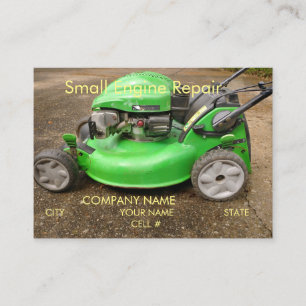 Small Engine Repair  / landscaping  Business Card