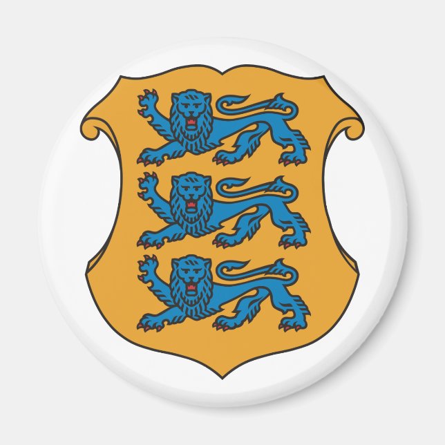Small  Estonia, Estonia Magnet (Front)