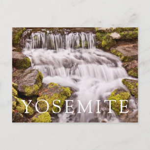 Small Falls In Yosemite Postcard