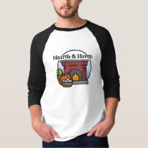Small Farm Logo - Hearth & Haven Raglan