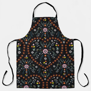 Small flower heart: fantasy seamless. apron