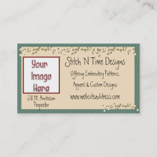 Small Flower Vines :: Country Business Cards