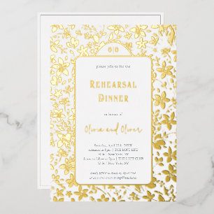 Small Flowers Rehearsal Dinner