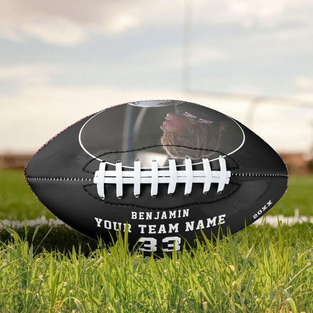 Small Football Black Name Number Team Photo  American Football (Creator Uploaded)