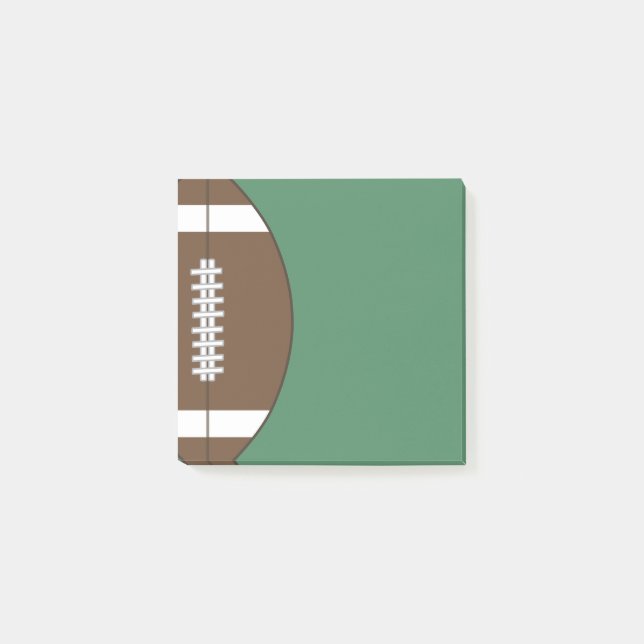 Small Football Notepad Gift (Front)