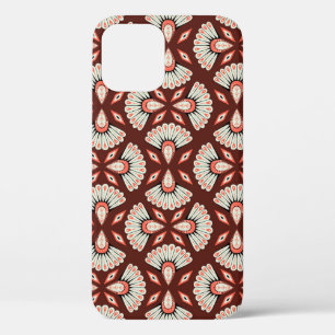 Small Geometric Motifs: Decoration Textile Pattern iPhone 12 Case