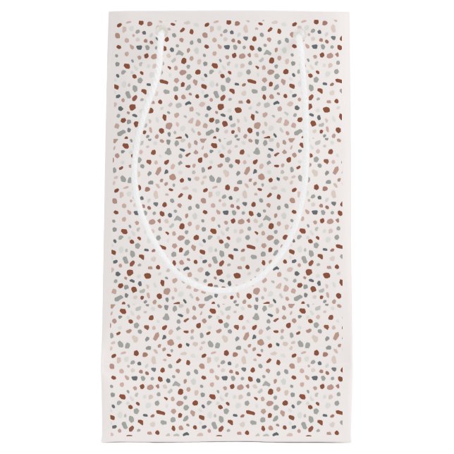 Small Gift Bag - Modern Terrazzo  (Front)