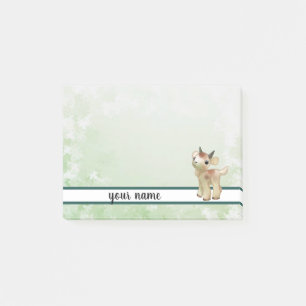 small goat post-it notes