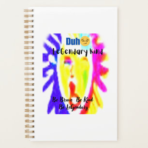 Small Gold Spiral DUH 😏Planner – Organise Boldly Planner