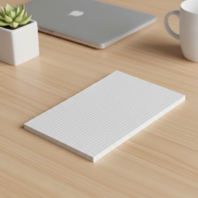 Small Graph Paper (Grids / Squares) Personalized Post-it Notes (Make your own grid paper)