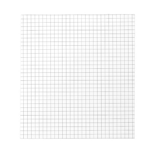 Small Graph Paper Note Pad Zazzle Co Uk