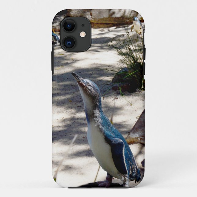 Small Gray Fairy Penguin, Case-Mate iPhone Case (Back)