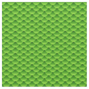 Small Green Fish Scale Pattern Fabric