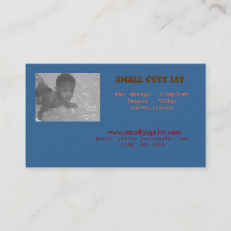 Small Guys 1st Business Card