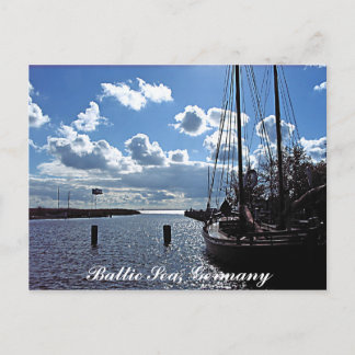 Small-harbour, Baltic Sea, Germany Postcard
