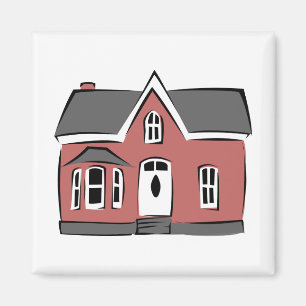 Small House Magnet