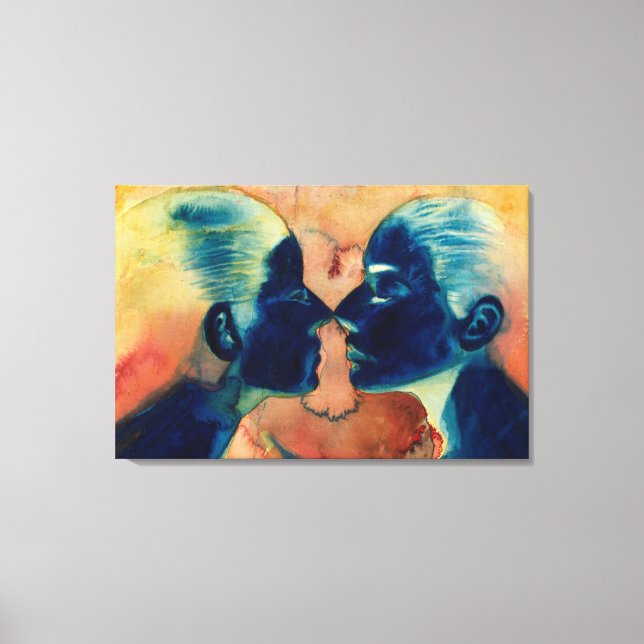 Small in Between 2007 Canvas Print (Front)