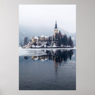 Small Island Church Poster