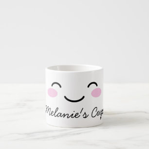 Small kid's mug with cute cartoon face