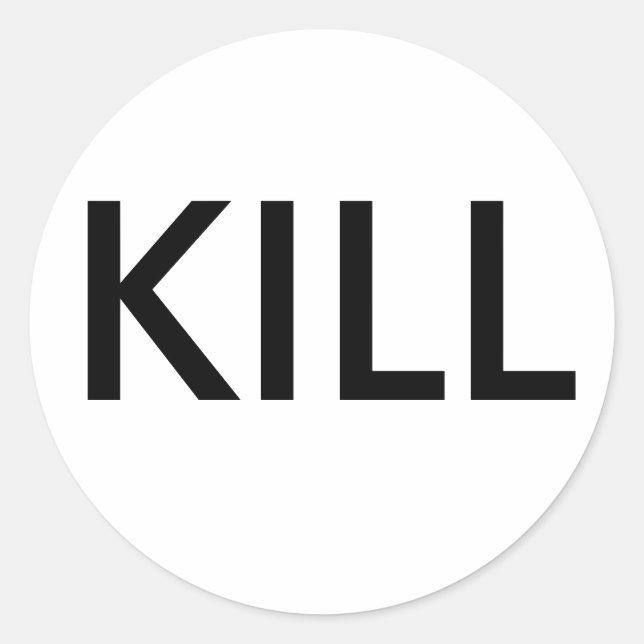 small 'kill' labels (Front)