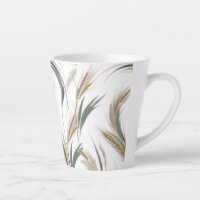 Small Latte Mug 12oz | Minimal Farmhouse Style