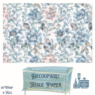 Small Leaves  Tissue Paper