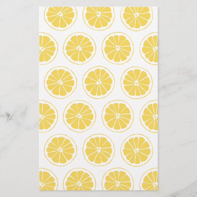 Small Lemon Slices Graphic Pattern (Front)