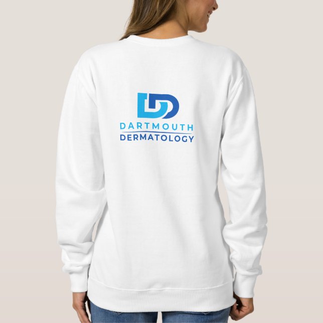 Small Logo Women's Crew Neck Sweatshirt (Back)