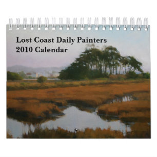 Small Lost Coast Daily Painters 2010 Calendar