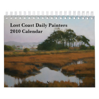 Small Lost Coast Daily Painters 2010 Calendar
