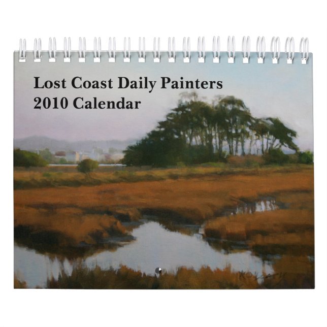 Small Lost Coast Daily Painters 2010 Calendar (Cover)