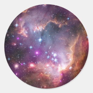 Small Magellanic Cloud Classic Round Sticker