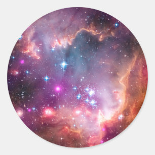 Small Magellanic Cloud Classic Round Sticker