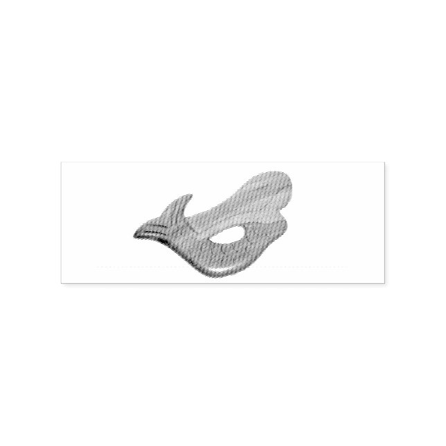 Small mermaid swimming Thunder_Cove Rubber Stamp (Imprint)