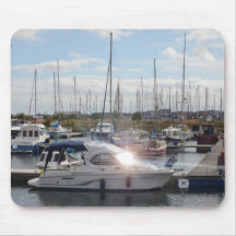 Small Motorboat Catching The Sun