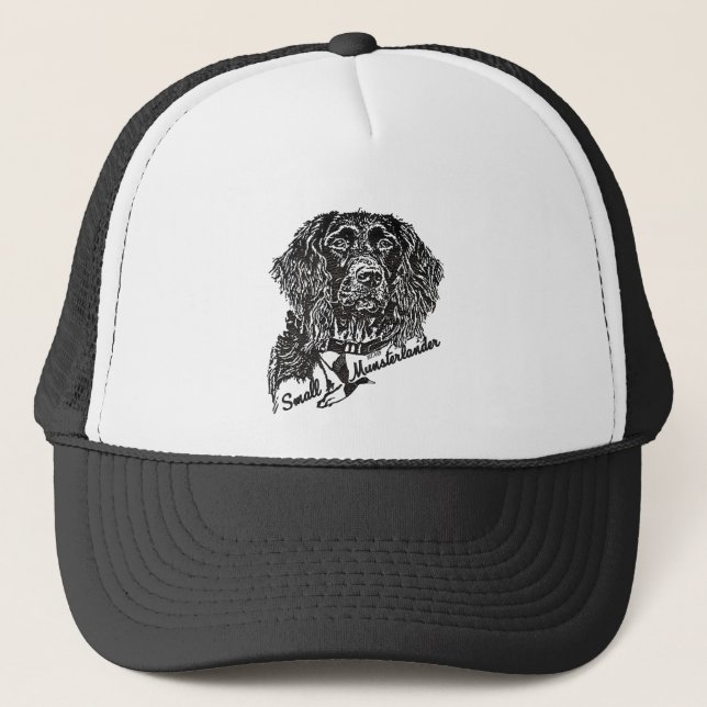 Small Munsterlander (logo)  Trucker Hat (Front)