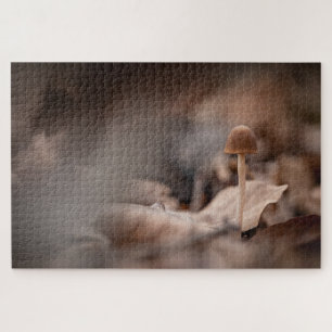 Small Mushroom Nature Photo Jigsaw Puzzle