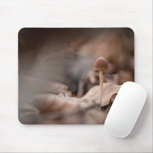 Small Mushroom Nature Photo Mouse Mat
